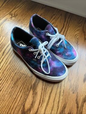 Women’s galaxy vans sneakers